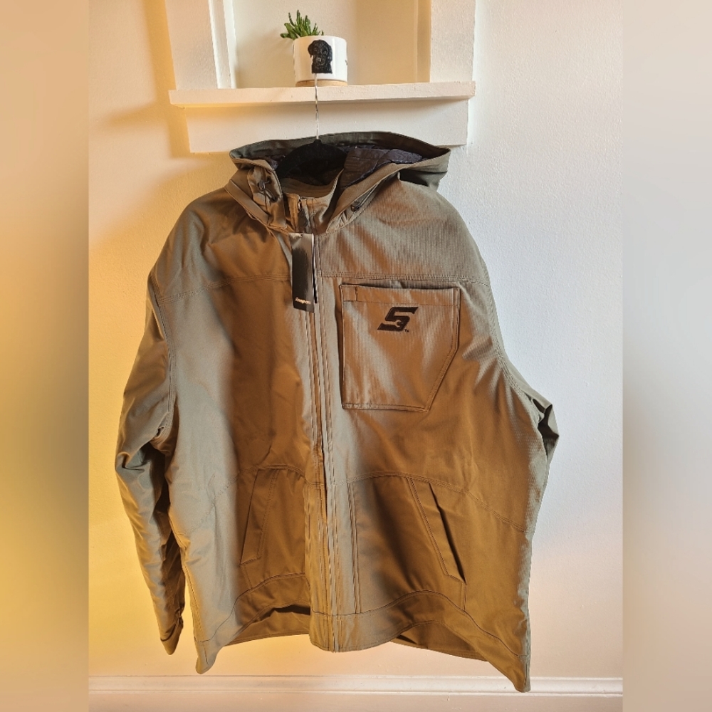 Snap on jacket